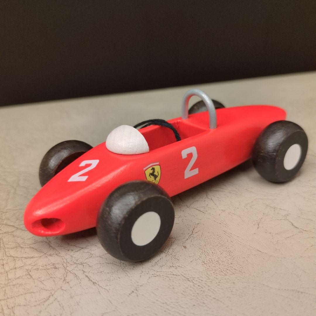 フェラーリ　F1　ミニカー　ディーノ　ヴィンテージ　木製　非売品