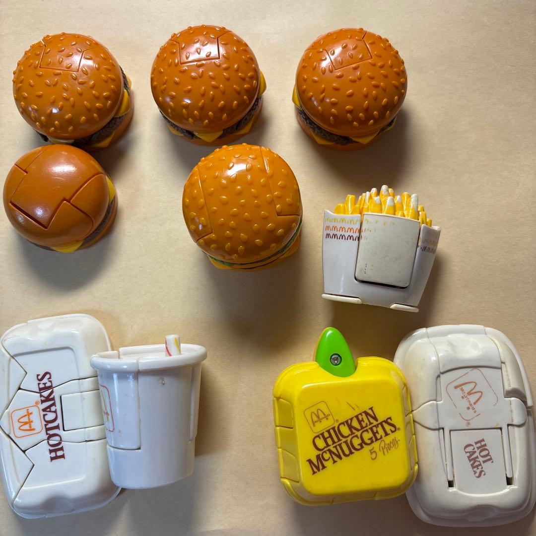 マクドナルド　変身　マックロボ　？　10体セット