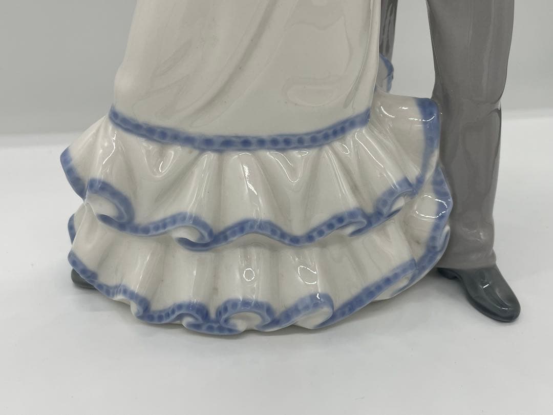 【美品】リヤドロ 【フラメンコ】 NAO カップル フィギュリン 置物 陶器