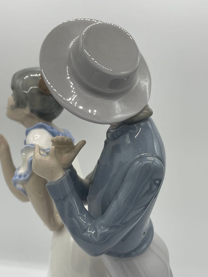 【美品】リヤドロ 【フラメンコ】 NAO カップル フィギュリン 置物 陶器