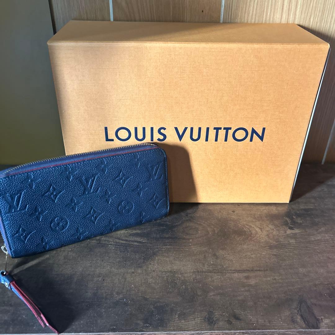 LOUIS VUITTON ネイビー 長財布