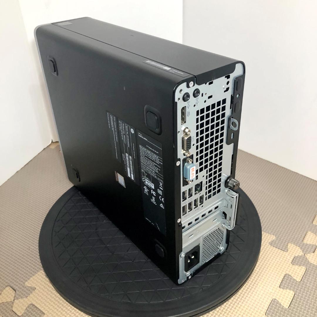 スリムタワーPC　Corei3-9100・新品SSD256GB W