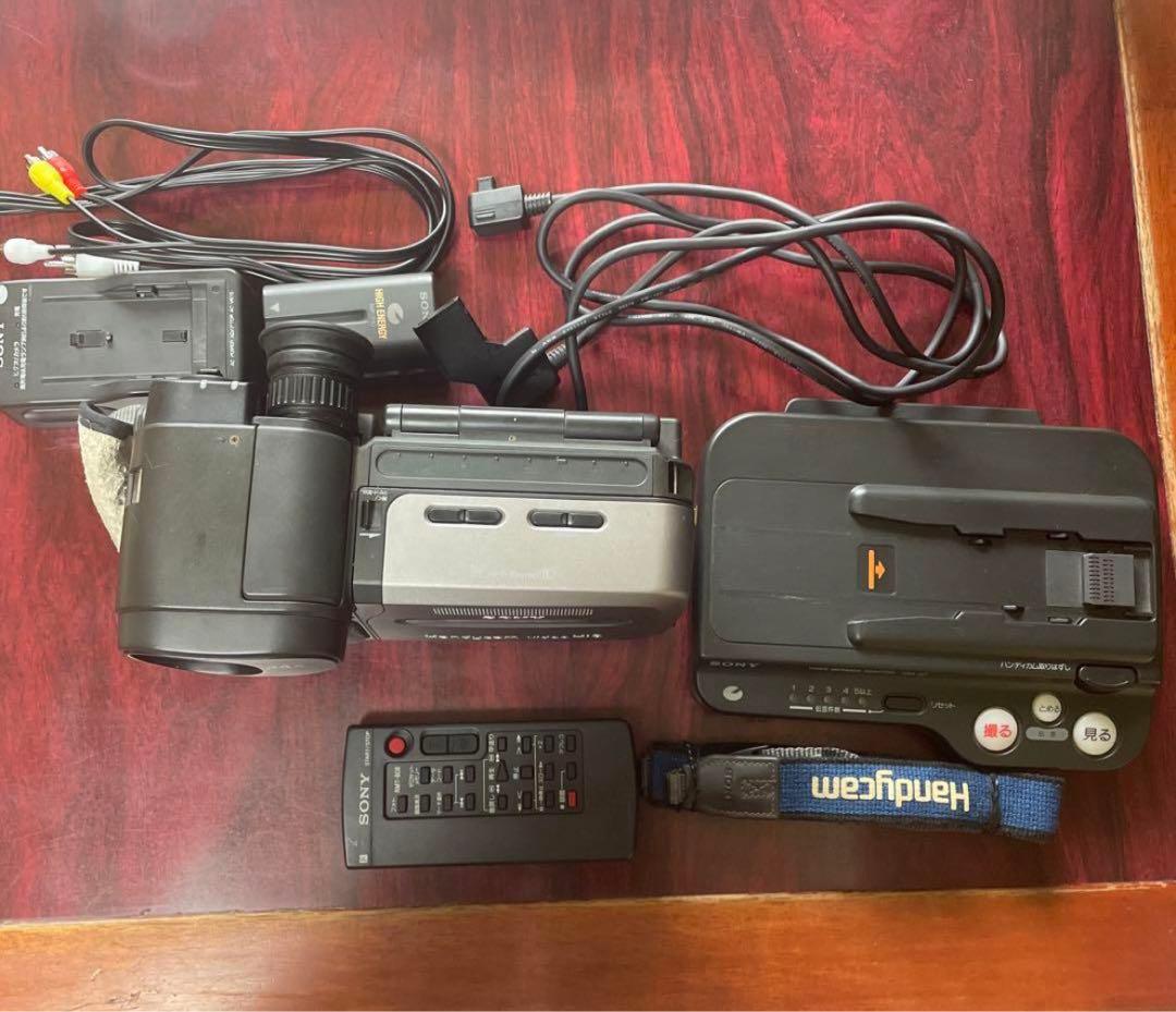 動作良好Video.Hi8 ソニー CCD-RV100 高画質8ミリビデオカメラ