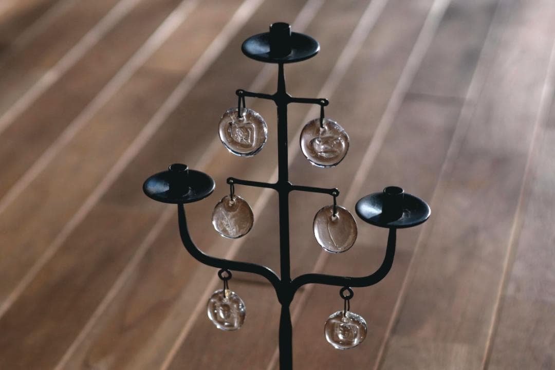 Erik Hoglund エリックホグラン キャンドルスタンド 燭台 9006