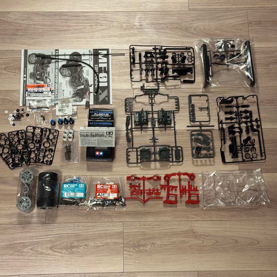 た*ー様 VOLKSWAGEN GOLFⅡ 組立途中 その他パーツ付き　まとめ