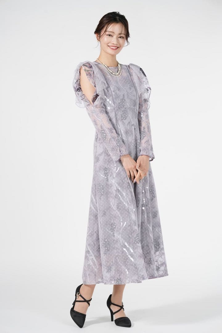 スナイデルシャイニーエンブロイダリーワンピース