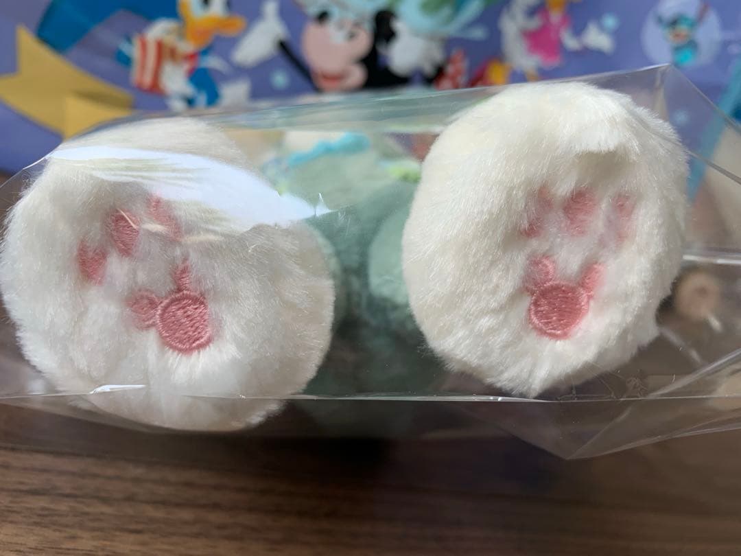 ディズニー　カラフルハピネス　20周年 バケパ　ポージープラッシー ジェラトーニ