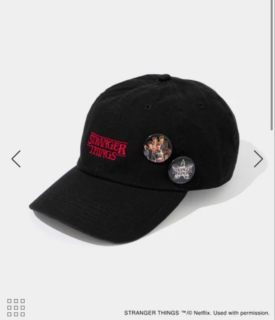 【公式完売・新品未使用】ストレンジャーシングス　キャップ Netflix公式