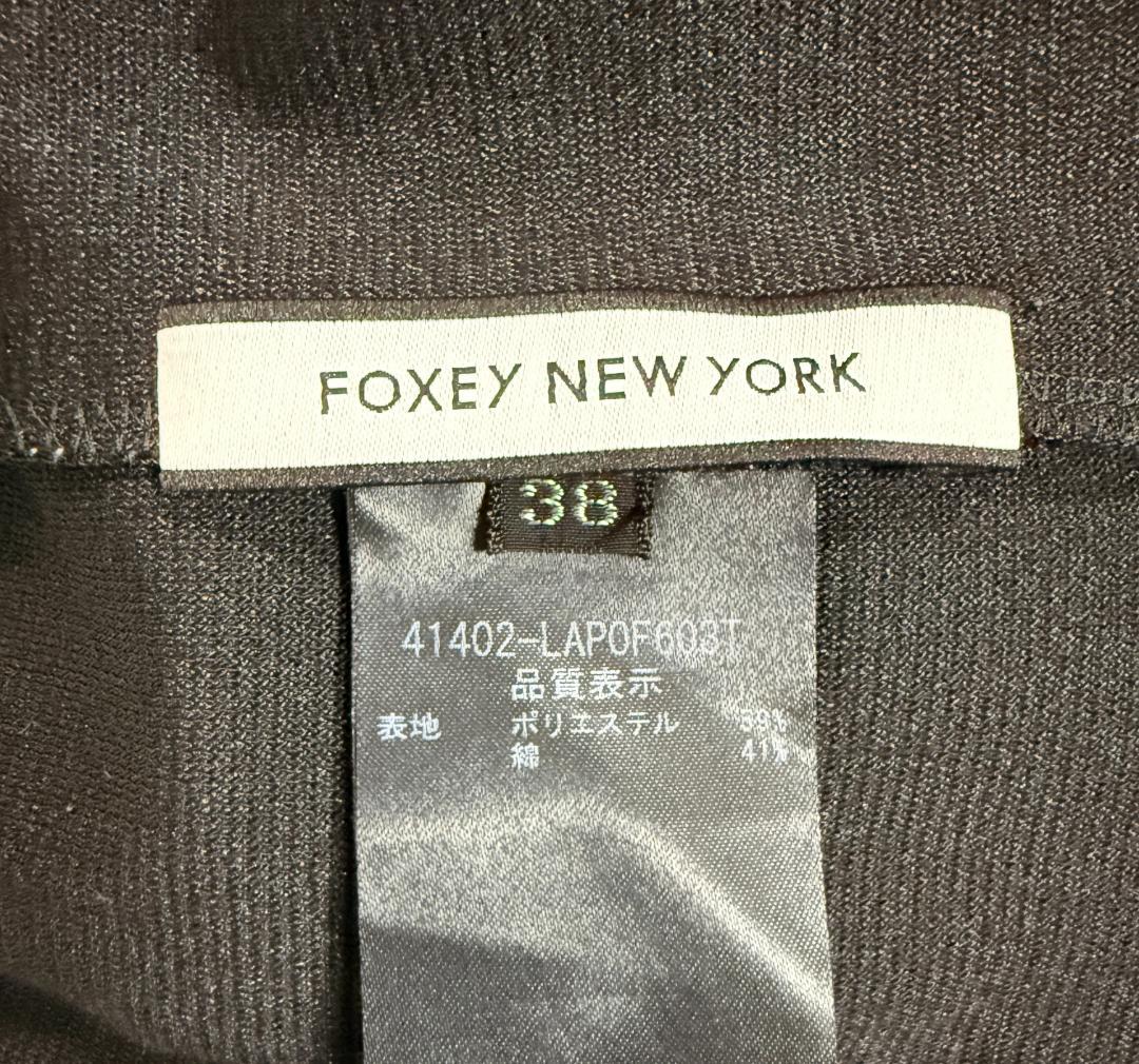 極美品★FOXEY/フォクシー アリーナキュロット ロゴ刺繍38 掲載商品
