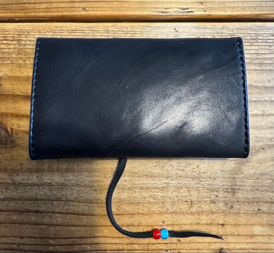 K*i様 ミドルウォレット　バッファローコンチョ　栃木サドルレザー　ハンドメイド