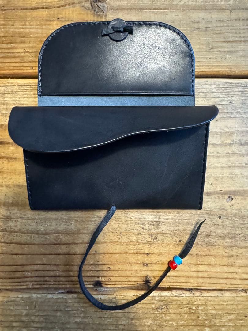 K*i様 ミドルウォレット　バッファローコンチョ　栃木サドルレザー　ハンドメイド