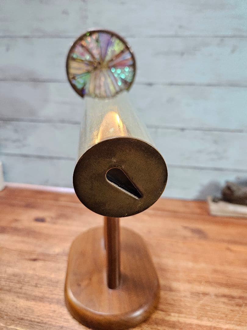 チェスニックスコープ カレイドスコープ 万華鏡 ブラス 真鍮製 ヴィンテージ