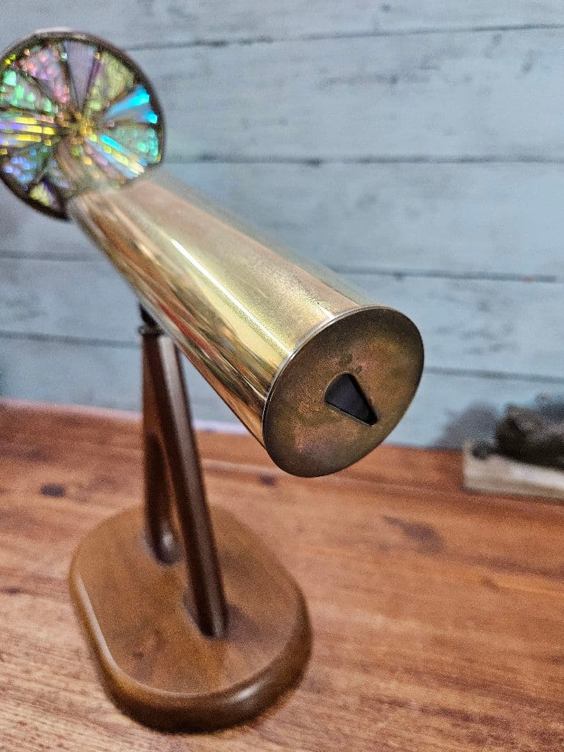 チェスニックスコープ カレイドスコープ 万華鏡 ブラス 真鍮製 ヴィンテージ