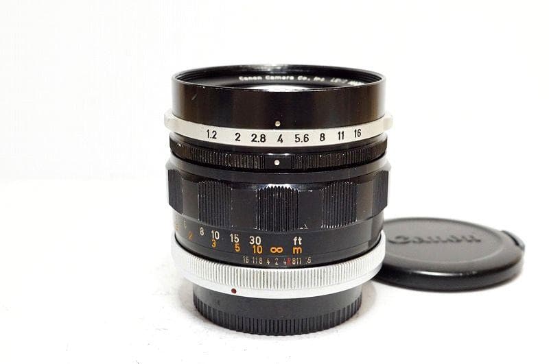 貴重な明るい単焦点　Canon FL 58mm F1.2