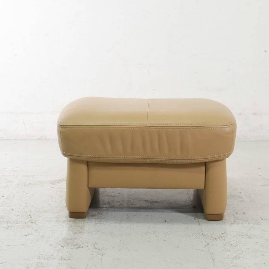 カリモク家具 限定商品ブランド チターノ オットマン 本革レザー