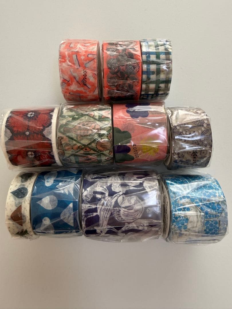 ミナペルホネン マスキングテープ　つづく展　北アルプス国際芸術祭