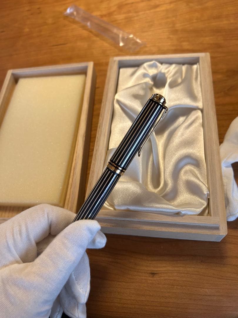 Pelikan ペリカン 万年筆 リミテッドエディション M800 螺鈿 輝