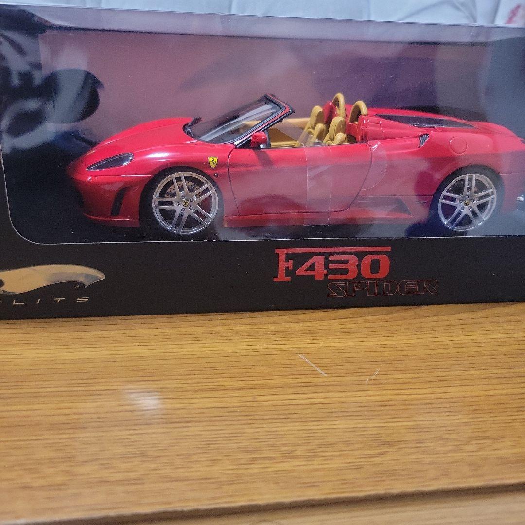 【未開封品】マテル エリート 1/18 フェラーリ F430 スパイダー