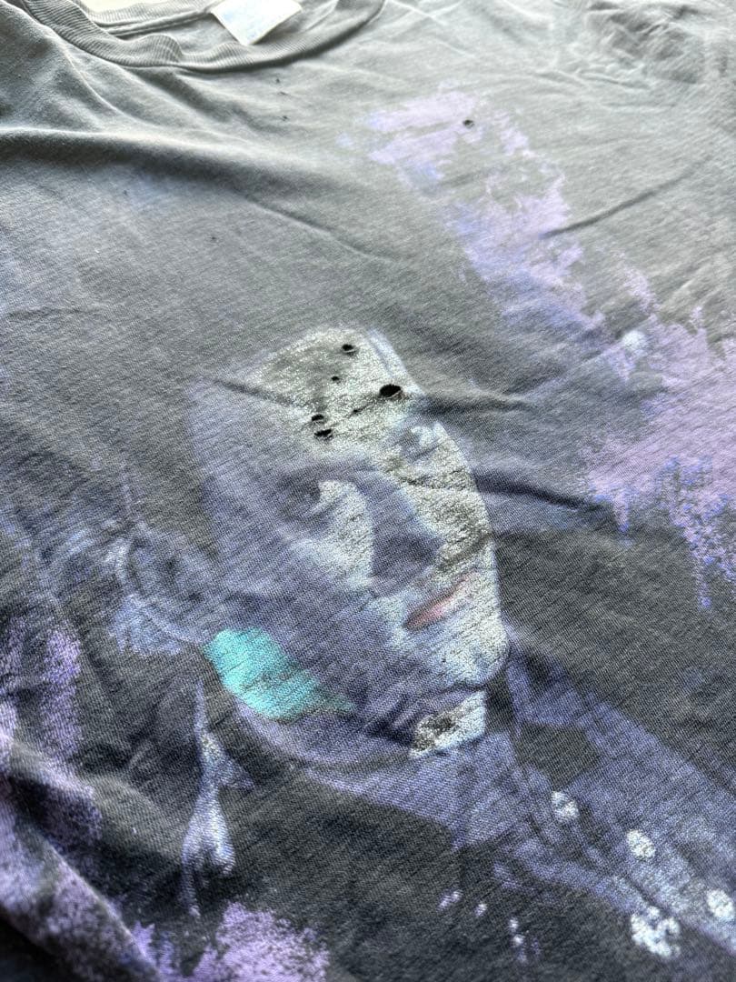 THE CURE ヴィンテージTシャツ ボロ　フェード　XL