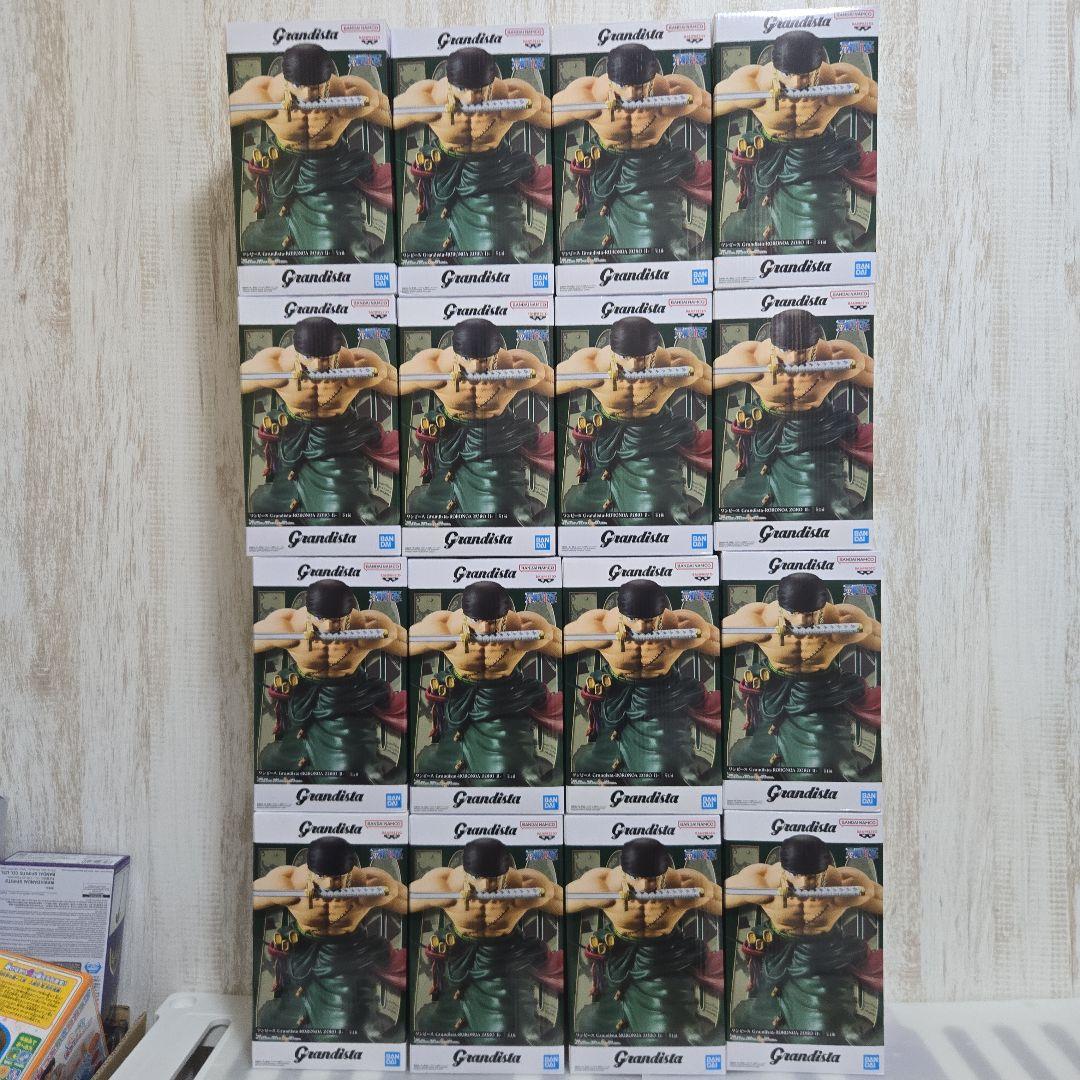 ワンピース グランディスタ ゾロ 2 フィギュア 16点セット