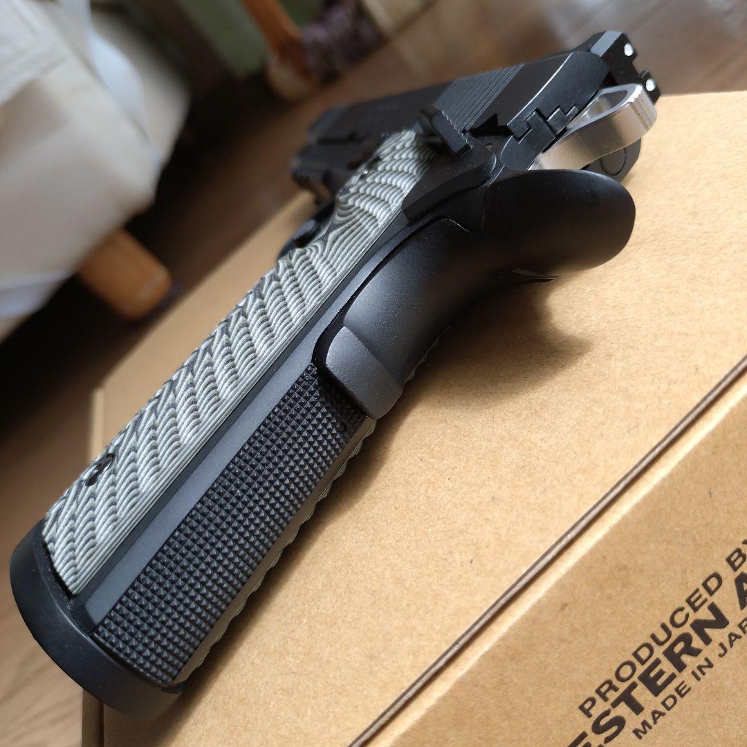 ウエスタンアームズ　エリートオペレーター　G10グリップ　haru伍長。