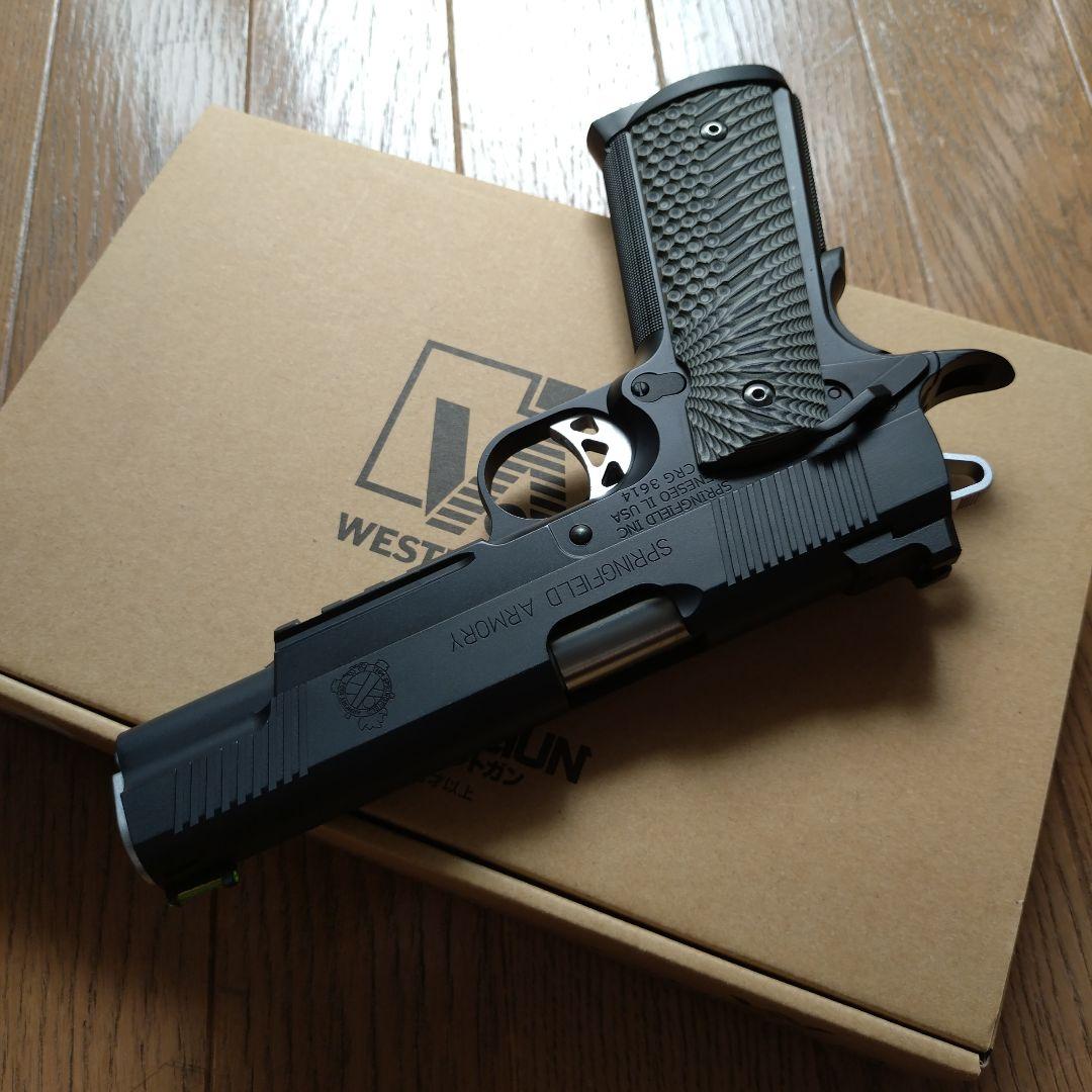 ウエスタンアームズ　エリートオペレーター　G10グリップ　haru伍長。