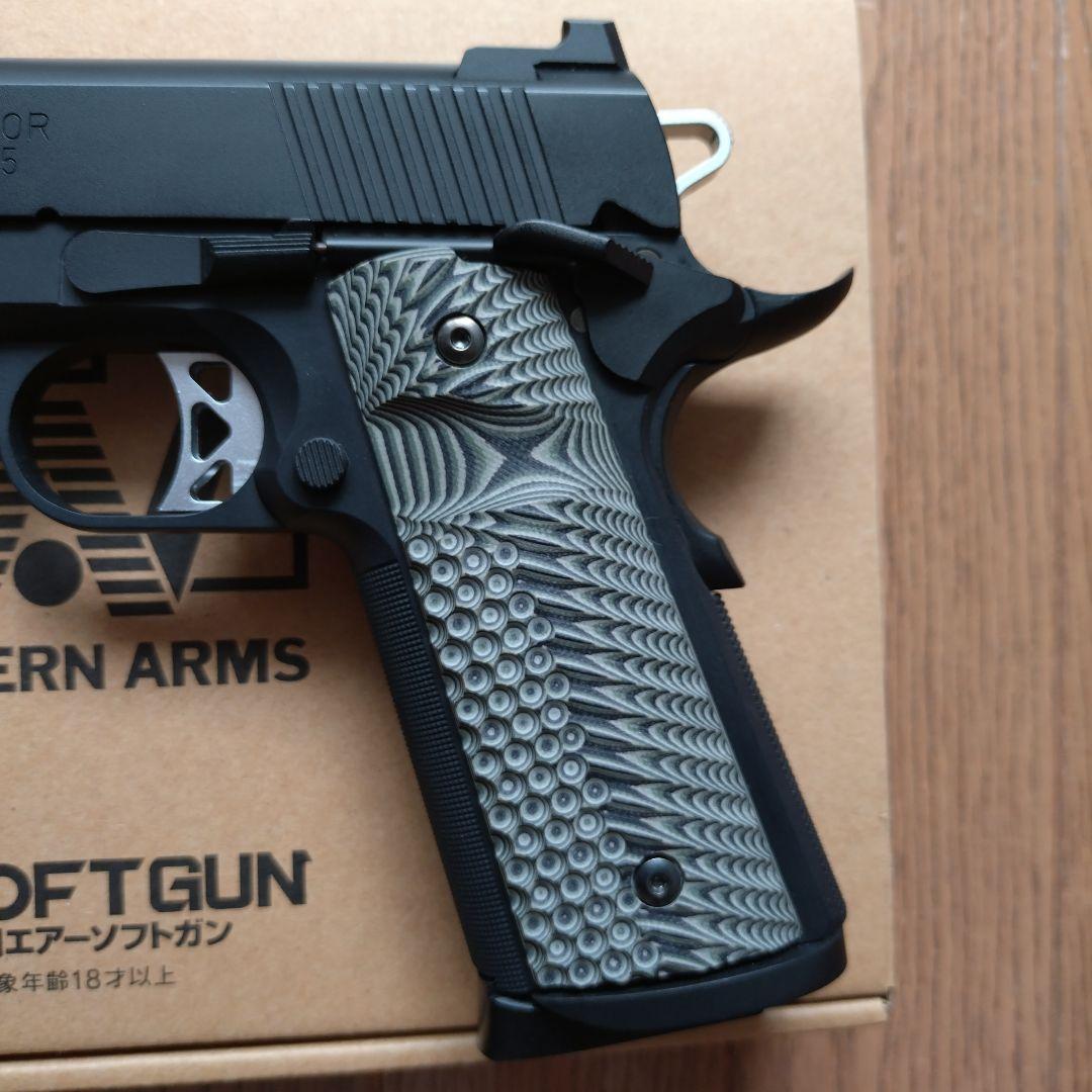 ウエスタンアームズ　エリートオペレーター　G10グリップ　haru伍長。