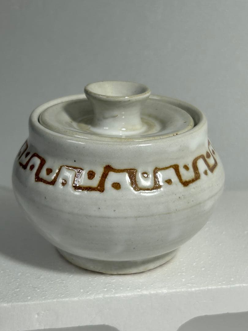 【値下げ❤️】榎本合歓 恭子さん 塩壺 自然釉 自然食器