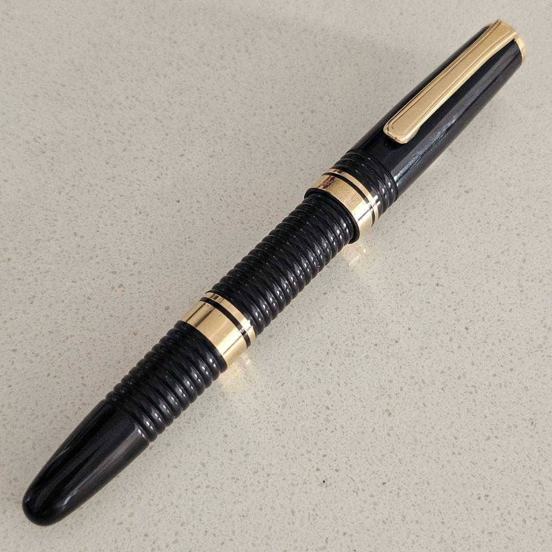 PLATINUM プラチナ万年筆 ♯3776 ギャザード 14K②