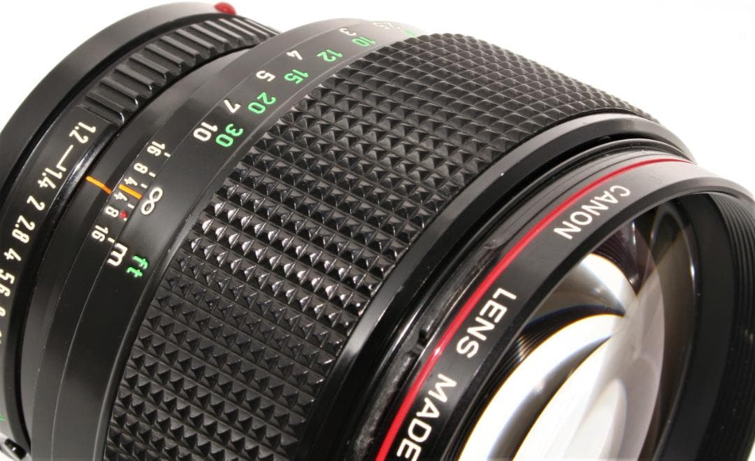 【美品】Canon キヤノン New FD 85mm F1.2 L MFレンズ