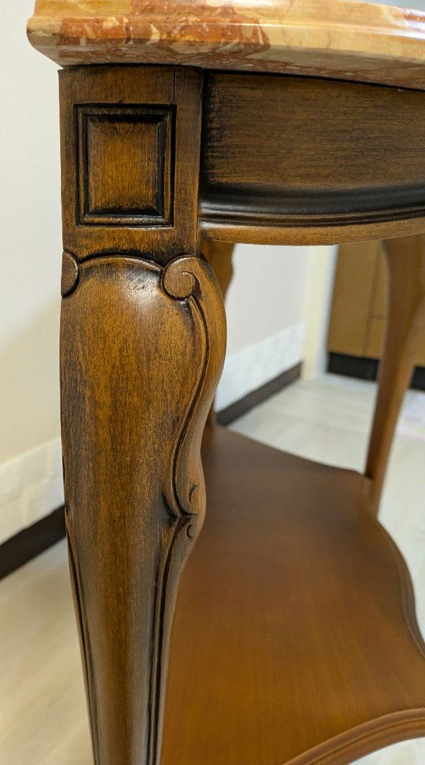 大理石　コンソールテーブル