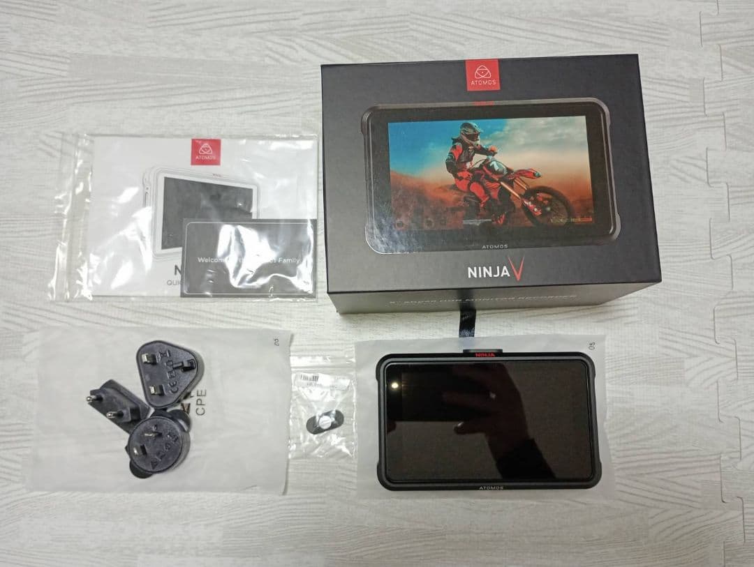 「ATOMOS Ninja V ジャンク 電源不良 箱あり」