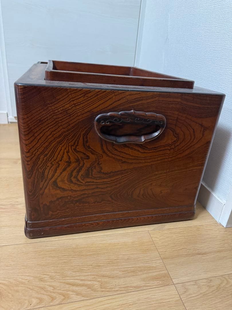 長火鉢 木製 昭和レトロ アンティーク