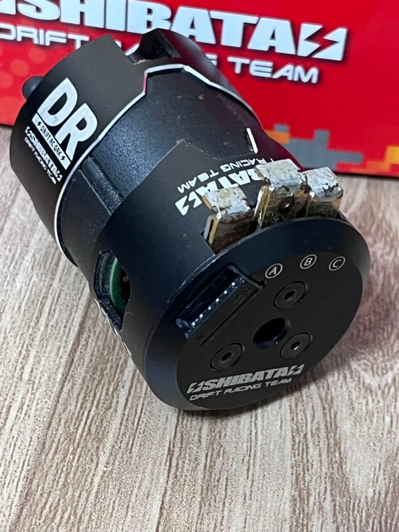 SHIBATA DRハイパフォーマンスモーター ブラックローター13.5T