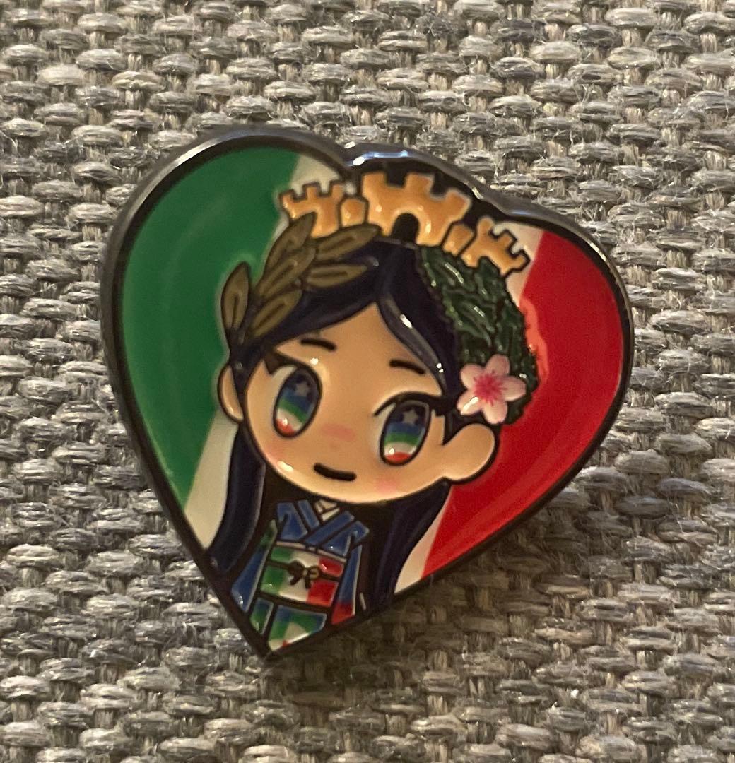 大阪　関西万博　イタリア館　ピンバッジ