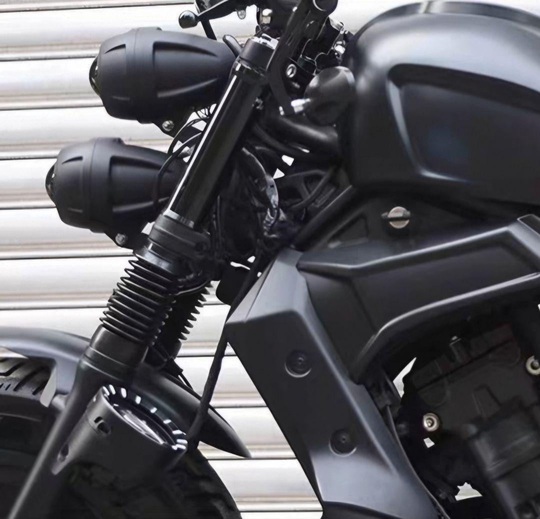 MOTOBOX レブル250 500 ヘッドライト 縦目 LED２灯化 キット