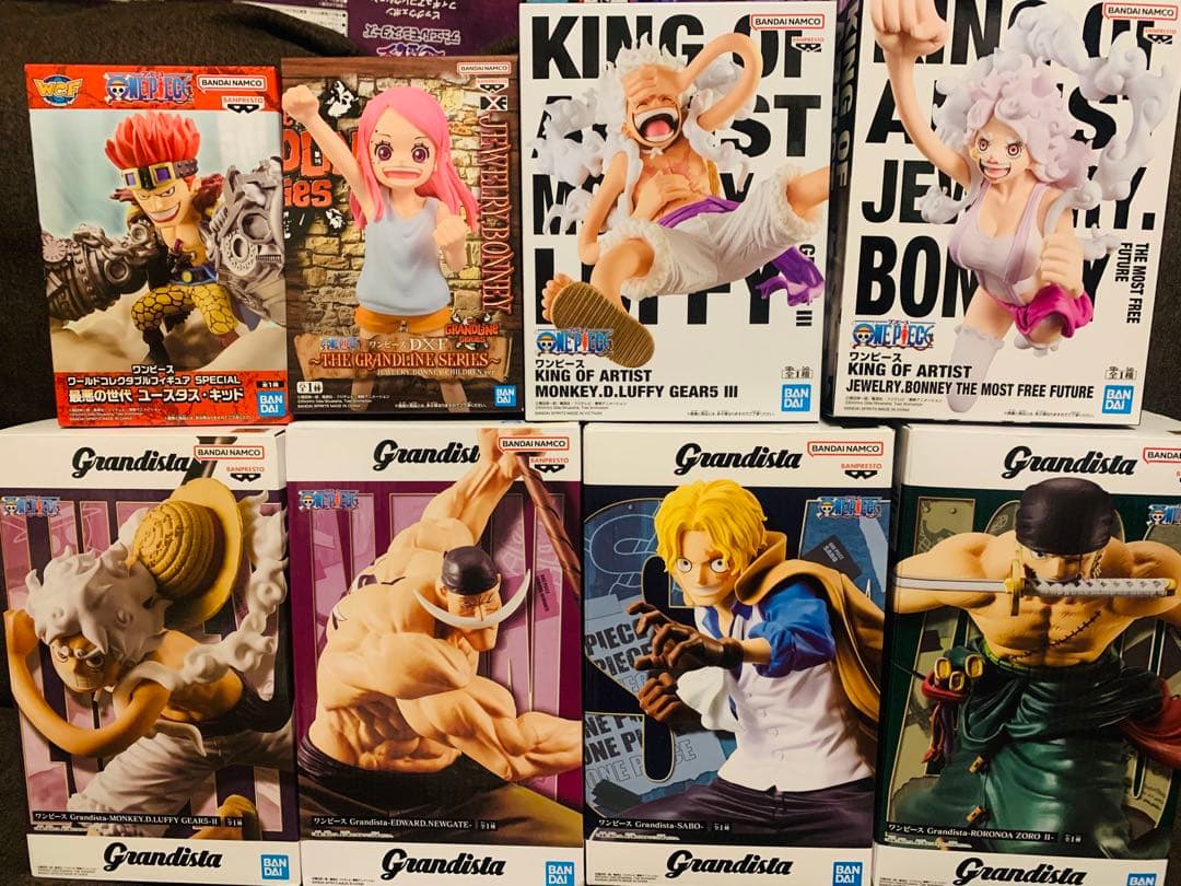 933 ゾロ　ボニー　ニカ　ルフィ　キッド　サボ　白ひげ　ワンピース　フィギュア