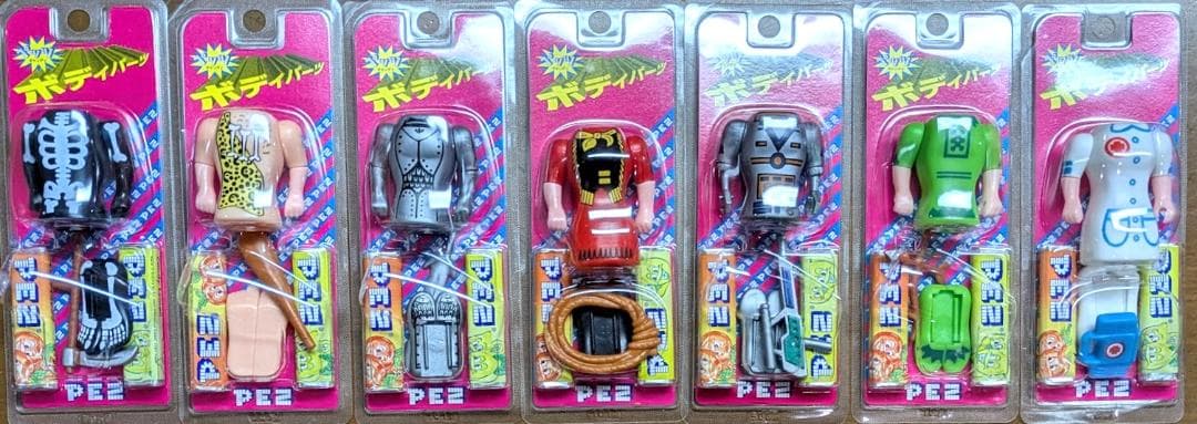 90's 森永 ペッツ 37個 ダブリなし Morinaga OLD PEZ