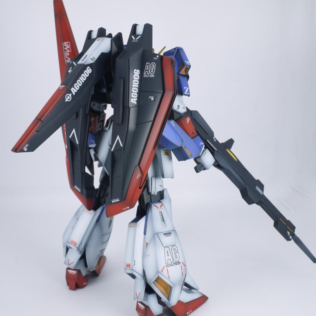 ガンプラ　HG Zガンダム　リバイブ　全塗装　完成品