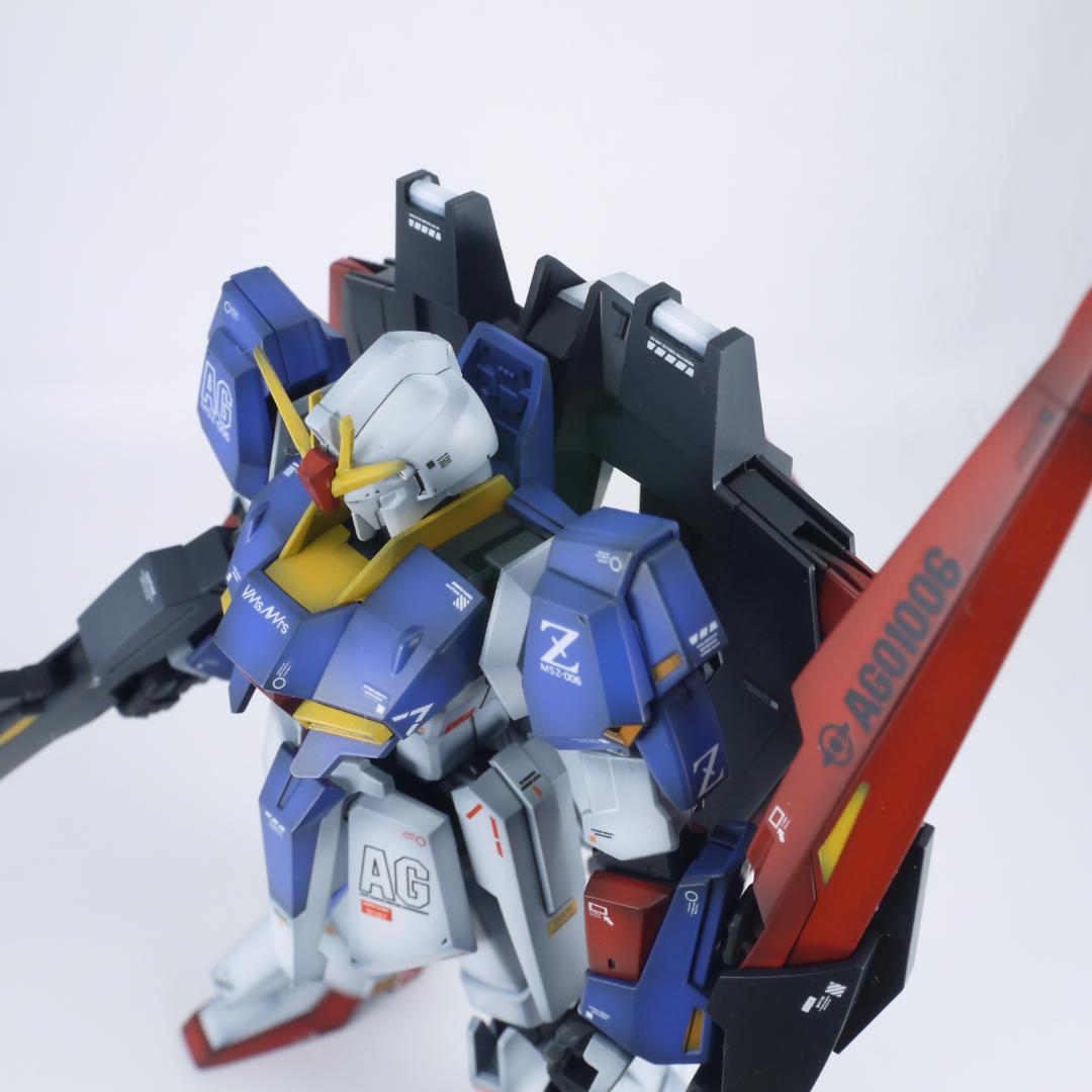 ガンプラ　HG Zガンダム　リバイブ　全塗装　完成品