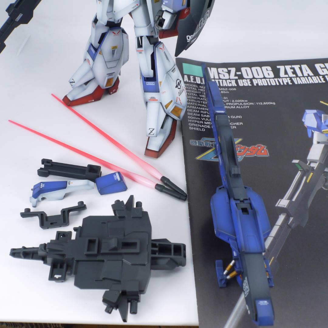 ガンプラ　HG Zガンダム　リバイブ　全塗装　完成品