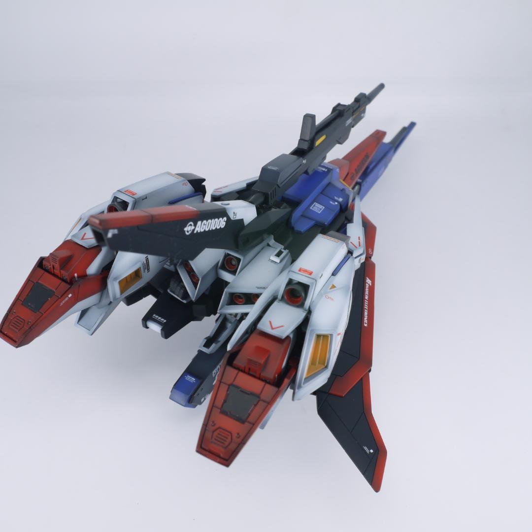 ガンプラ　HG Zガンダム　リバイブ　全塗装　完成品