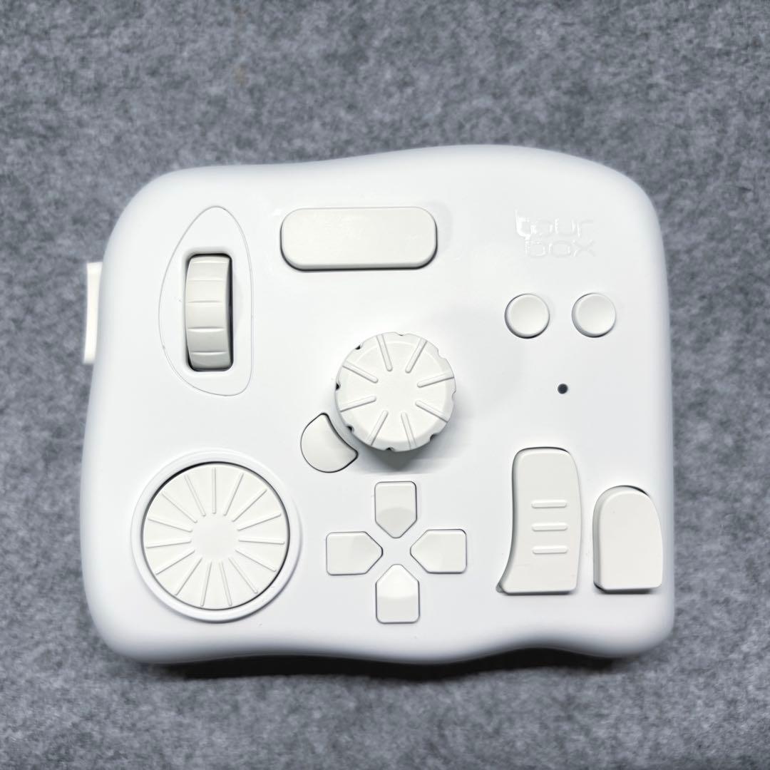 【超美品】TourBox Elite[フラッグシップモデル] アイボリーホワイト