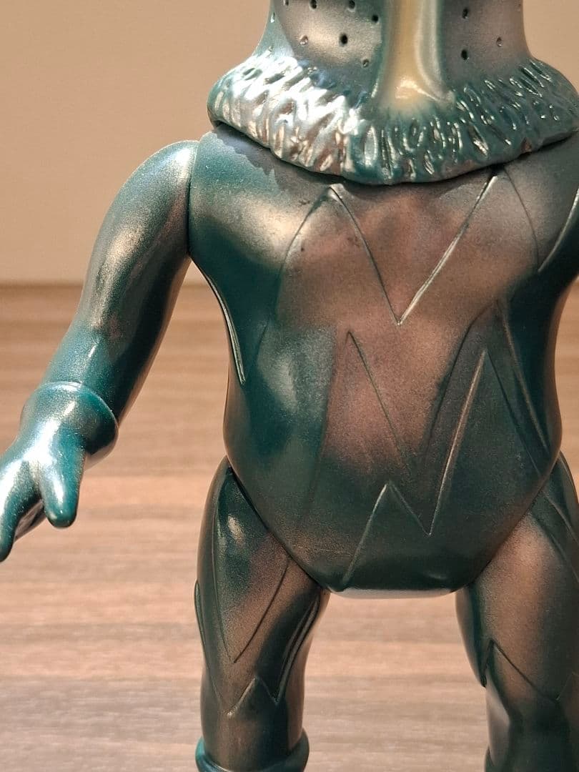 ケムール人 M1号 緑成型 スタンダードサイズ ソフビ