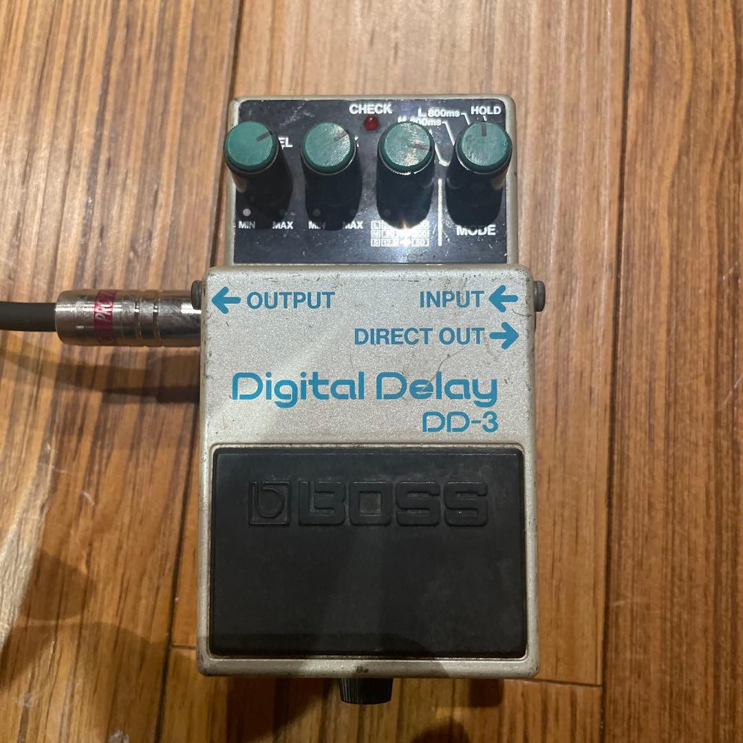BOSS デジタルディレイ DD-3 ACアダプター付き