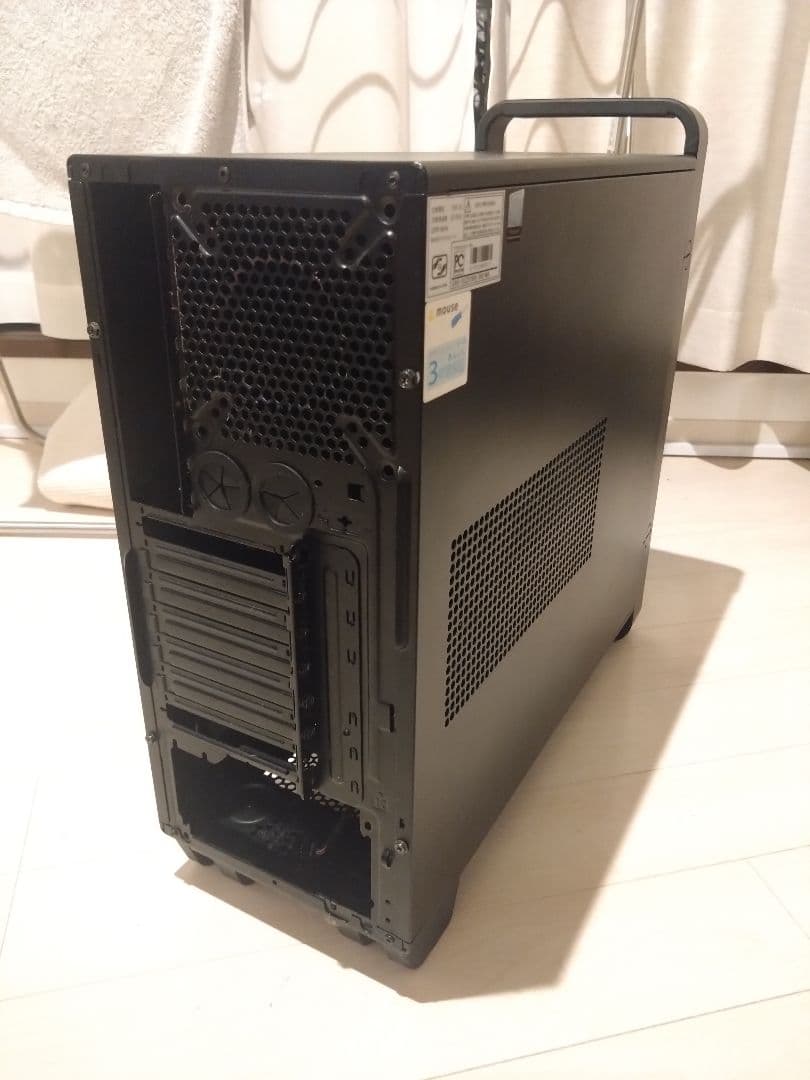 mouse DAIV ミドルタワー PCケース ブラック