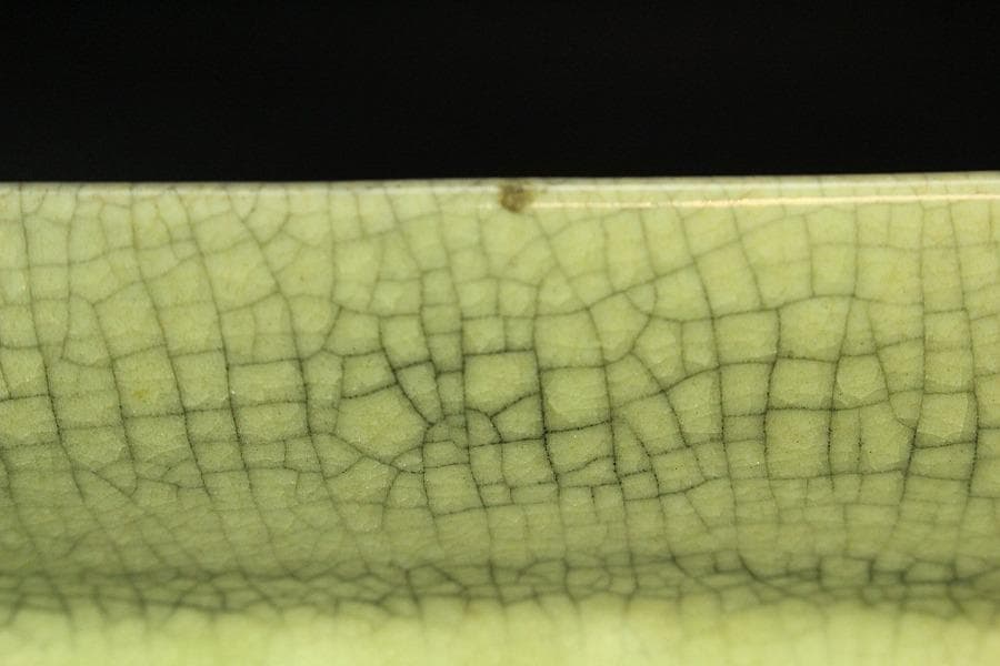 仁清写 色絵 金彩 鴛鴦流水紋 長皿 十客 古清水 茶道具(K-A227)