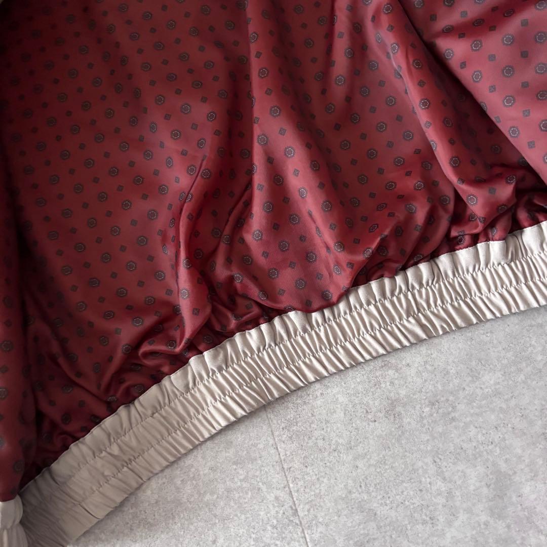 裏地総柄 90s vintage 短丈ブルゾン アメカジ シティボーイノームコア