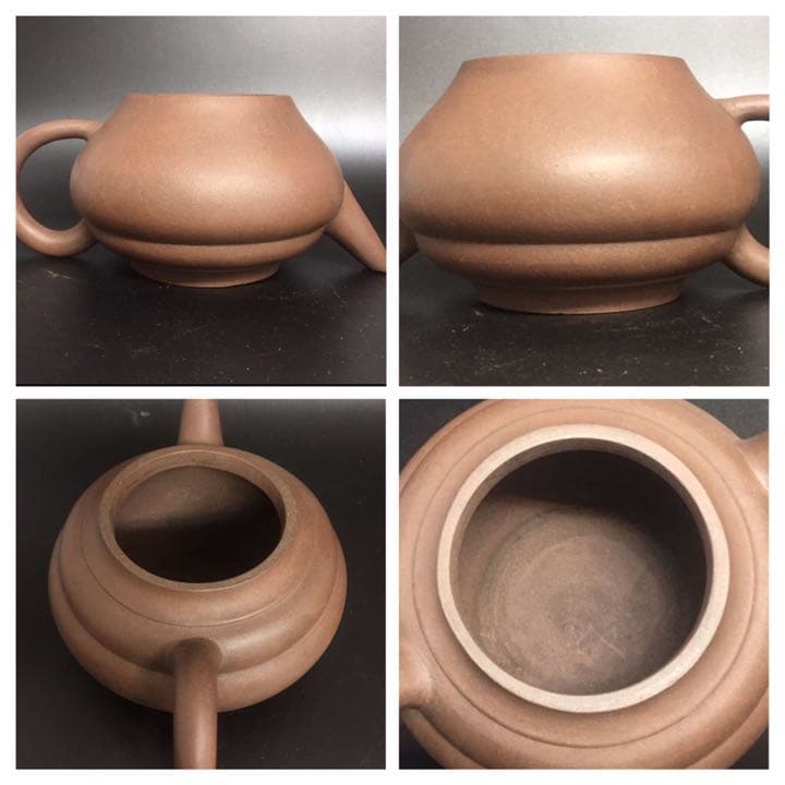 古美術 中国茶道具 紫砂壷【鉄画軒】在銘 紫砂壷 急須 煎茶道具