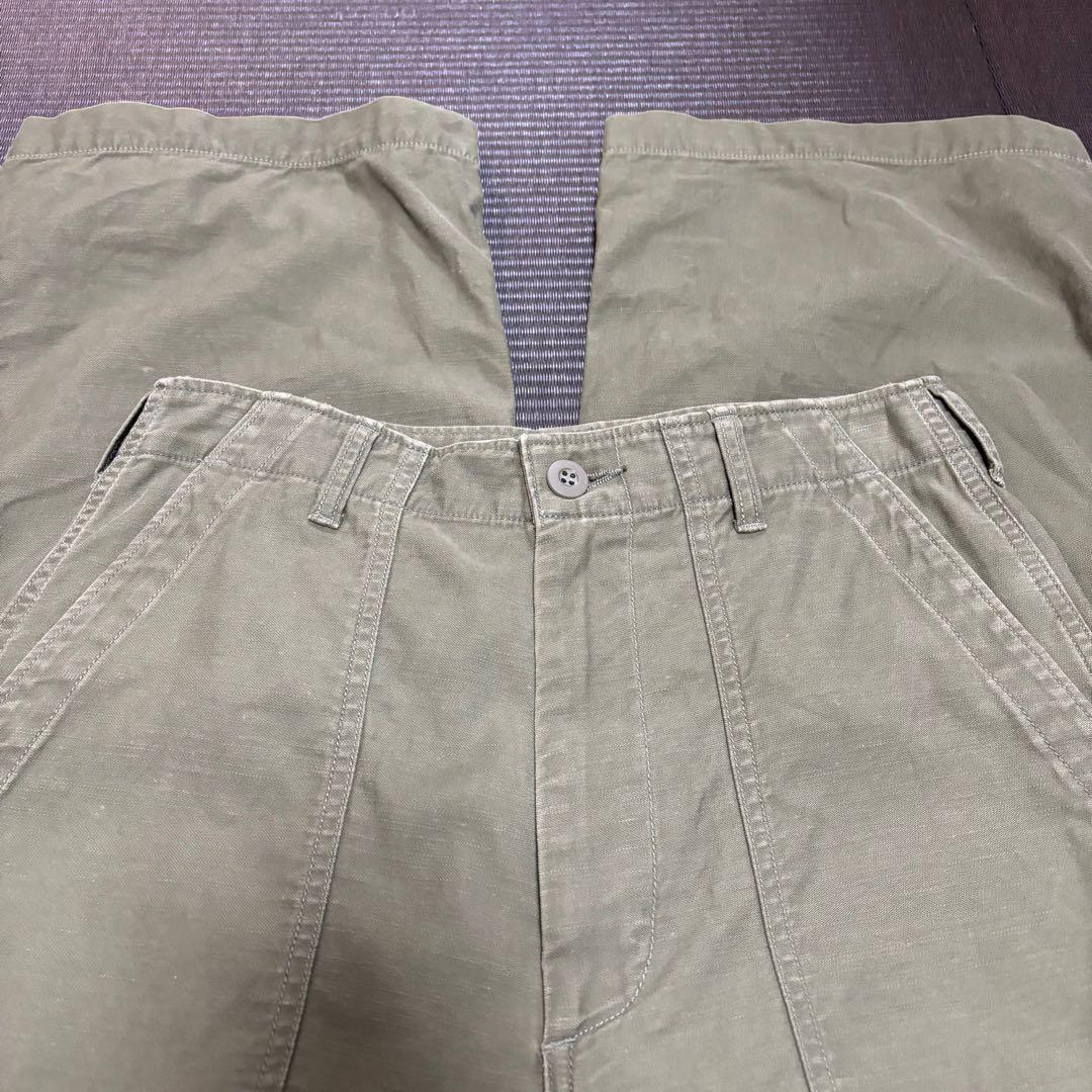 THE SHINZONE シンゾーン WASHED BAKER PANTS 34